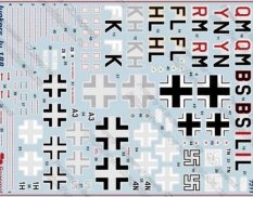 72-011 Бегемот 1/72 Декаль Ju-188