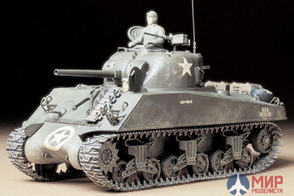 35122 Tamiya 1/35 Американский средний танк М4A3 Sherman (US Army)
