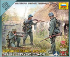 6105 Звезда 1/72 Немецкая пехота 1939 – 1942