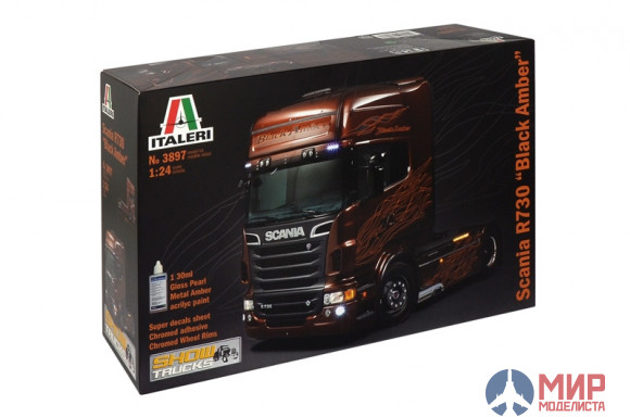 3897 Italeri SCANIA R730 Black Amber (1:24)