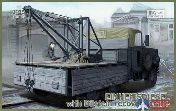 IBG35006 IBG EINHEITS DIESEL with Bilsyein recovery crane