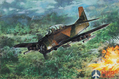 ROD450 Roden 1/48 Самолет North American T-28D Trojan