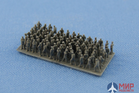 NSA350508 North Star Models 1/350 Фигуры американских подводников в летней форме.В рабочих позах.Н2