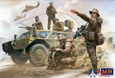 MB35195 Master Box 1/35 Бундесвер. Немецкие военнослужащие, наши дни