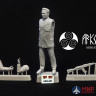 AR24-001-1 Arkona miniatures Фигура Михаил Калашников 1/24