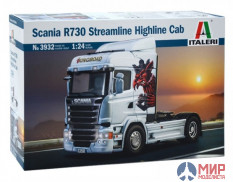 3932 Italeri автомобиль  SCANIA R730 STREAMLINE HIGHLINE CAB  (1:24)