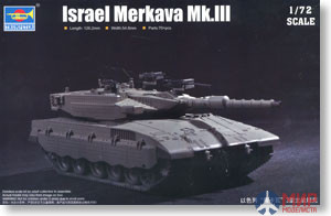 07103 Trumpeter 1/72 Танк Israel Merkava Mk.III