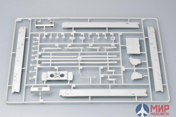 00378 Trumpeter 1/35 Немецкая САУ German Geschutzwagen Tiger fur 17cm K72