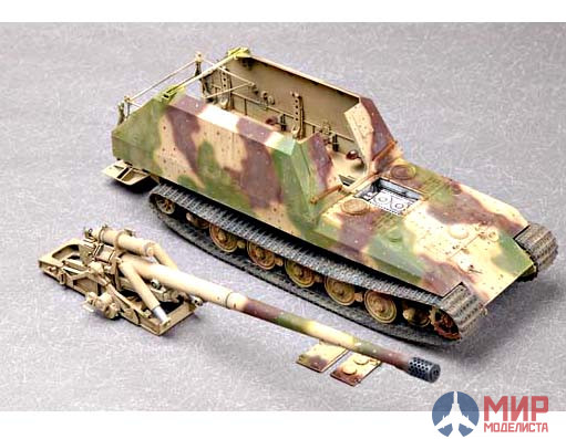 00378 Trumpeter 1/35 Немецкая САУ German Geschutzwagen Tiger fur 17cm K72