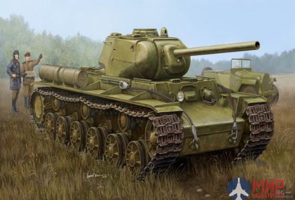01567 Trumpeter 1/35 Советский танк КВ-1С/85
