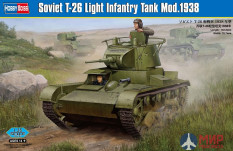 82497 Hobby Boss танк Soviet T-26 Light Infantry Tank Mod.1938  (1:35)