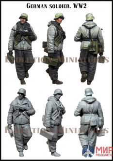 EM-35207 Evolution Miniatures German soldier. WW2