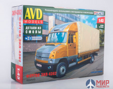 1624AVD AVD Models 1/43 Сборная модель Фургон ЗИЛ-4362