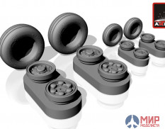 AW48501а Armory 1/48 Колеса на самолет  Panavia Tornado с шинами тип А