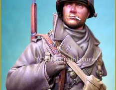 YM1812 Young Miniatures 1/10 US Soldier Ardennes 1944