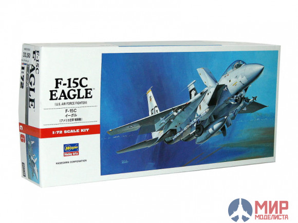 00336 Hasegawa 1/72 Самолет F-15C EAGLE