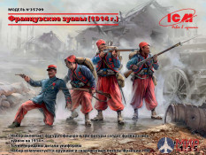 35709 ICM Фигуры, Французские зуавы (1914 г.)