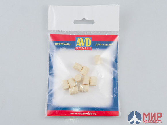 AVD143009010 AVD Models  1/43 Бочка деревянная 50л (10 шт)