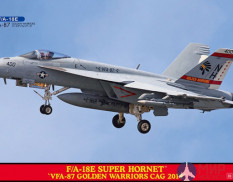 02417 Hasegawa 1/72 Современный американский истребитель F/A-18E SUPER HORNET