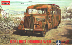 Rod726 Roden 1/72 Автомобиль Opel Blitz Omnibus W39
