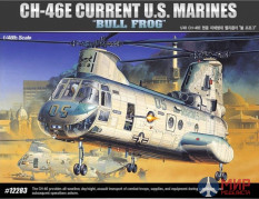 12283 Academy 1/48 Самолёт CH-46E Current U.S. Marines "Bull Frog"