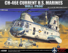 12283 Academy 1/48 Самолёт CH-46E Current U.S. Marines "Bull Frog"