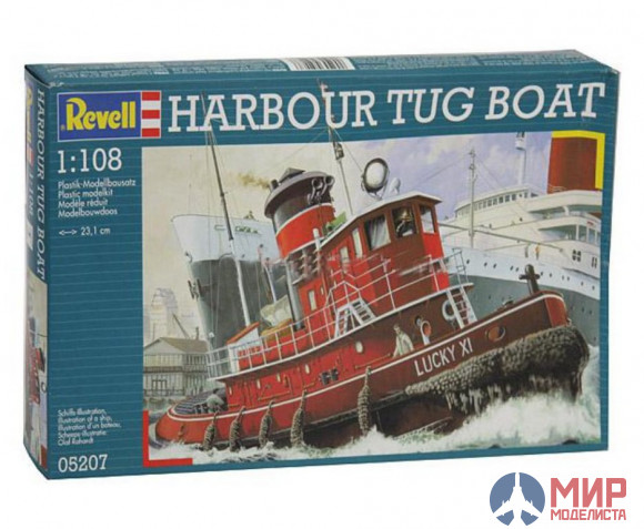 05207 Revell Harbour Tug 1/108