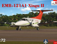 AMO72371 Amodel Самолет Embraer EMB-121 гражданская версия