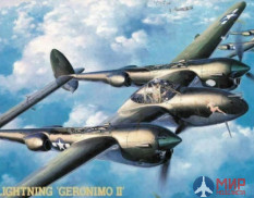 09102 HASEGAWA Самолет P-38L Lightning "Grronimo II" 1/48