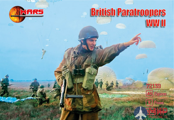 MR72139 MARS 1/72 British Paratroopers WWII