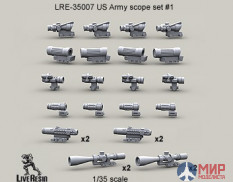 LRE35007 LiveResin Набор прицелов армии США 1 1/35
