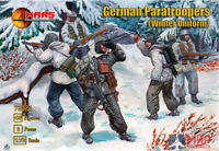 MR72121 MARS WWII German Paratroopers (winter uniform) 1/72 Набор фигур