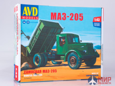 1374AVD AVD Models 1/43 Сборная модель МАЗ-205 самосвал