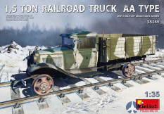 35265 MiniArt грузовик 1,5 TON RAILROAD TRUCK AA TYPE (1:35)