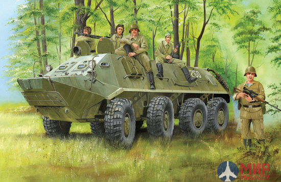 01543 Trumpeter 1/35 Советский БТР-60ПА