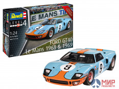 07696 Revell 1/24 Ford GT40 Le Mans 1968 & 1969