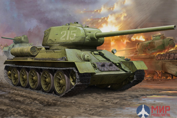 82602 Hobby Boss танк Soviet T-34/85  (1:16)