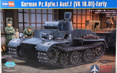 83804 Hobby Boss 1/35 Немецкий танк German Pzkpfw.I Ausf.F (VK1801)-Early