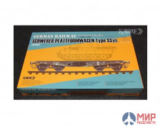 35A02 Sabre Model 1:35 German Railway Schwerer Plattformwagen Type SSys