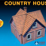 72027 MiniArt наборы для диорам  COUNTRY HOUSE  (1:72)