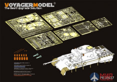 PE35937 Voyager Model WWII German Panther D Tanks Basic(For MENG TS-038)