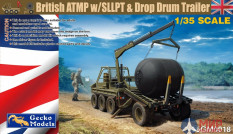 35GM0018 Gecko Models 1/35 British ATMP w/SLLPT & Drop Drum Trailer