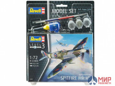 63897 REVELL ПОДАРОЧНЫЙ НАБОР. БРИТАНСКИЙ ИСТРЕБИТЕЛЬ SPITFIRE MK.VB (1:72)