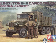 89648 Tamiya 1/35 US 2 1/2 ton Truck Red Ball Exp.