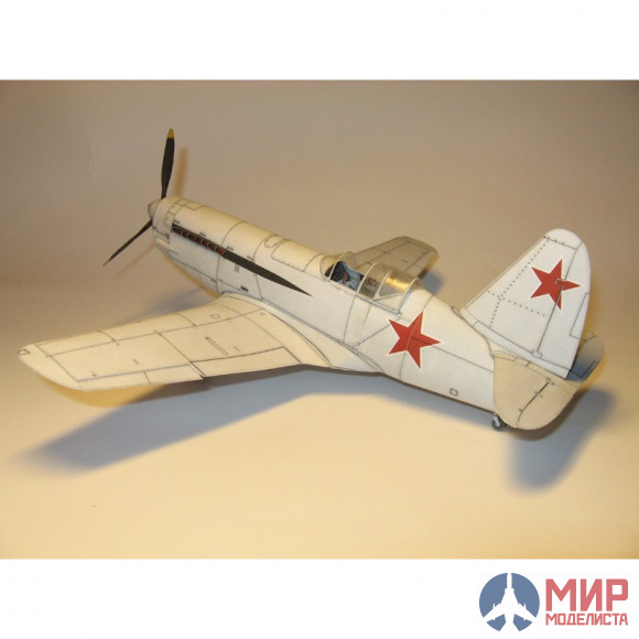 26 Бумажное моделирование Истребитель И-250  (МиГ-13) 1/33