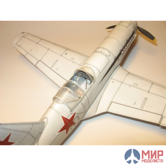 26 Бумажное моделирование Истребитель И-250  (МиГ-13) 1/33