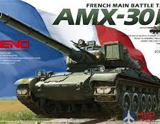 TS-003 Meng Model 1/35 Французский танк French Main Battle Tank AMX-30B