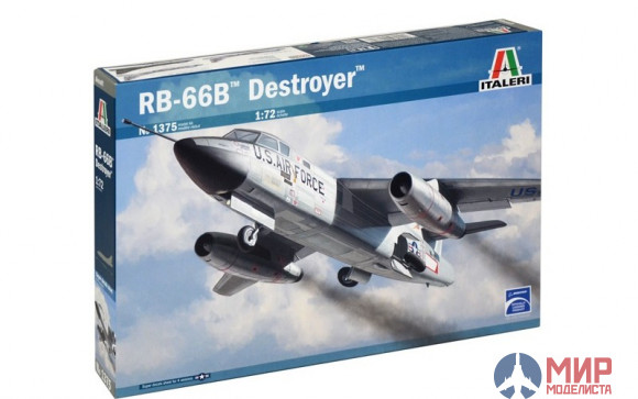 1375 Italeri 1/72 Самолет DOUGLAS RB 66B DESTROYER IT 17QV00