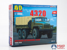 1394AVD AVD Models 1/43 Сборная модель УРАЛ-4320
