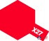 80027 Tamiya X-27 clear red краска эмаль глянцевая 10мл